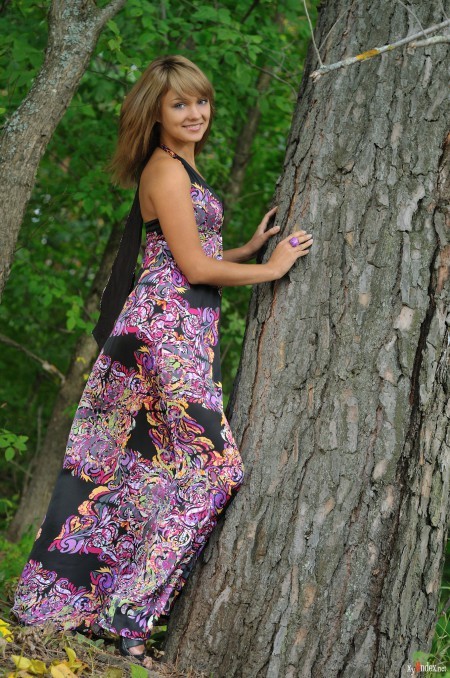 Летний вечер в лесу с Ладой