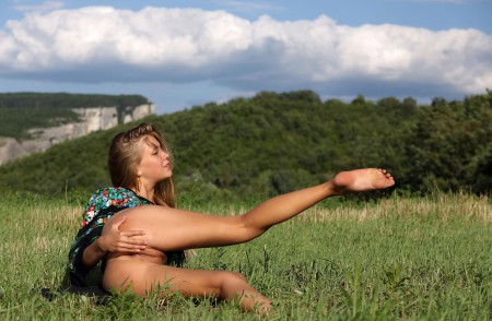 Счастливая летняя красота в природе