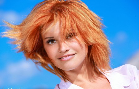 Летняя счастливая фотосессия на природе