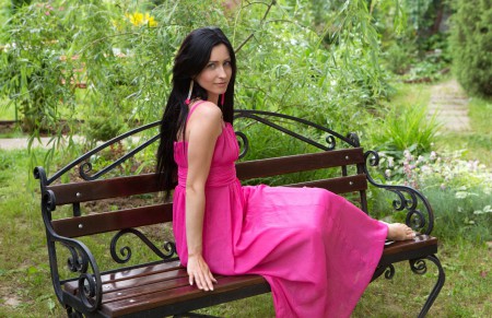 Счастливая летняя радость на природе