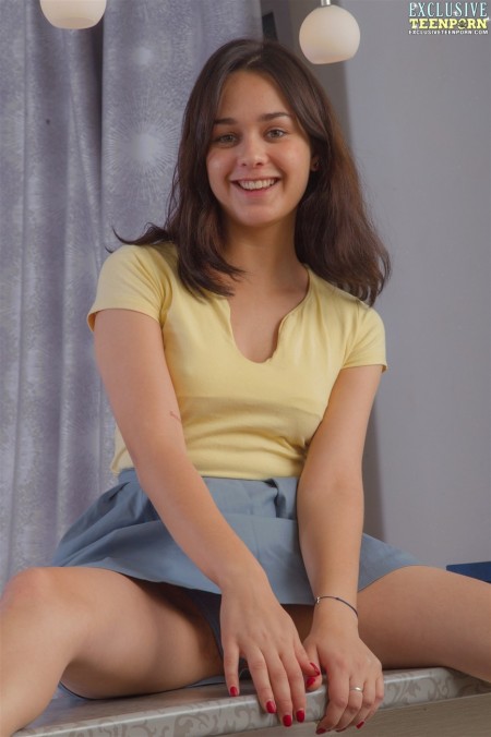 Веселая Мишель: уютная фотосессия дома