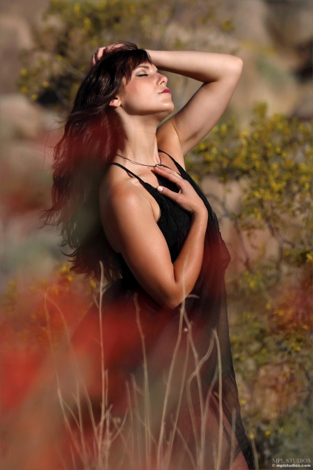 Летняя сенсуальность: эротический фотосет Елены Генери