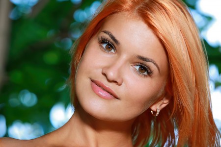 Летнее чувственное фото с Диной П