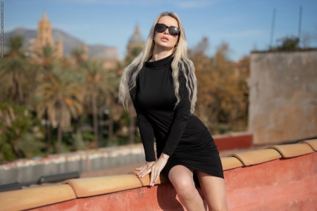 Элегантная Катя: Летний фешн-съём