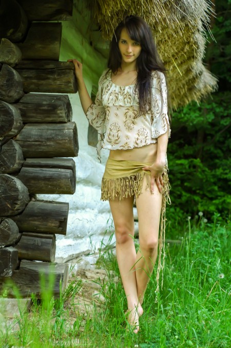 Летнее чувственное фото: девушка Eldoris Q