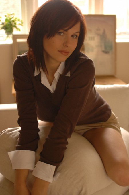 Соблазнительная фотосессия с Игой Вирваль