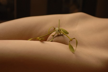 Зимняя элегантность: фэшн-модель в белье