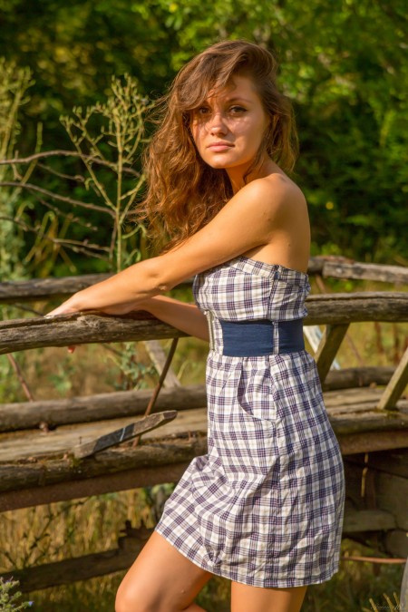 Летний веселый фотосет на природе