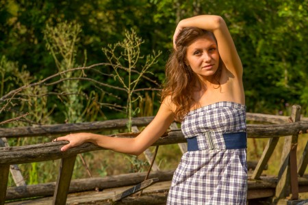 Летний веселый фотосет на природе