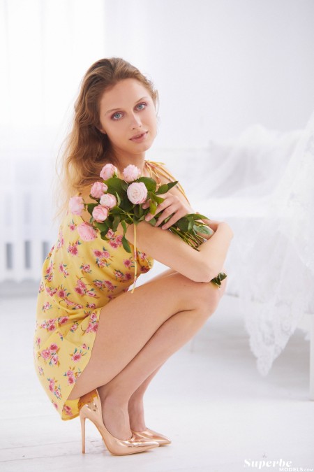 Изысканная сенсуальность: Clarice A на фотосъемке