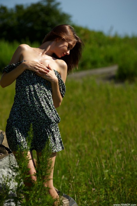 Летнее эротическое фото с Fibby A