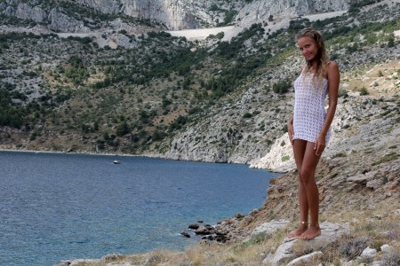 Эротическая фотосессия в природе