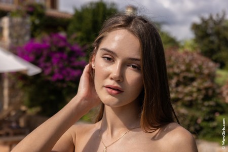 Жаркое лето у бассейна