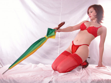 Очаровательная модель в нижнем белье