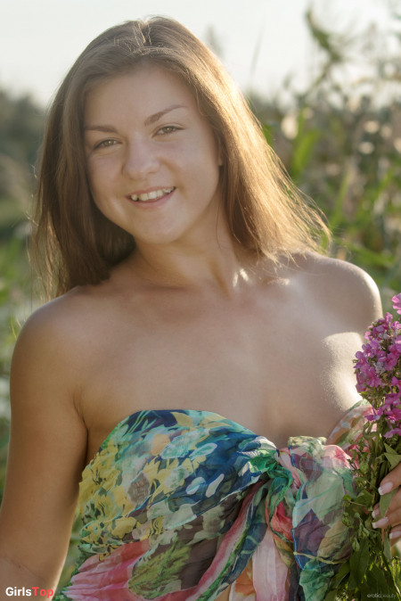 Летняя чувственная фотосессия с Лили К