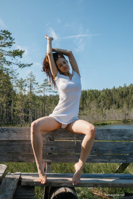 Летнее наслаждение в природе с Дианой