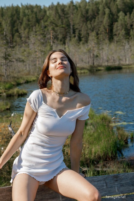 Летнее наслаждение в природе с Дианой