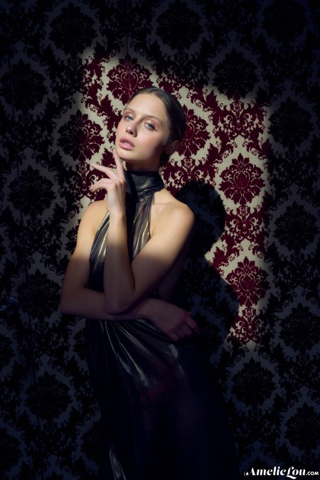 Страстная элегантность: фотосессия с Амели Лу