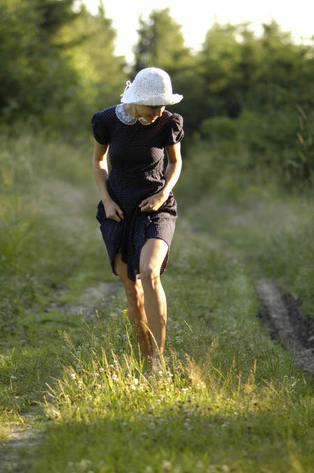 Летний день в природе: эротический фотосет
